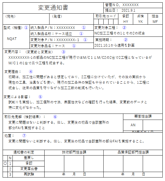 工程凍結と工程変更管理 第3回 ～工程変更管理の実例～ - 名古屋品証研株式会社